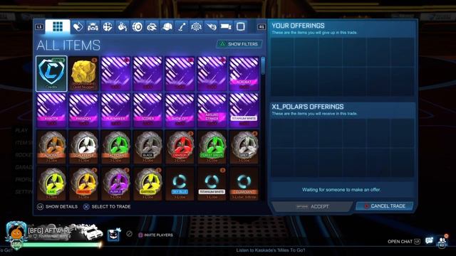 ROCKET LEAGUE SELLING TITANIUM WHITE OCTANE$ смотреть онлайн