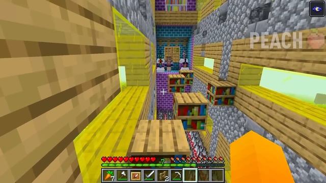 What's INSIDE The TALLEST VILLAGER HOUSE  In Minecraft ? I Found A LONGEST HOUSE !