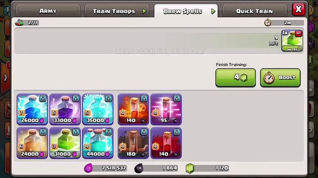 Clash Of Clans - IMMORTAL UNHOLY lvl7 WIZARD!! (Troll Raids) смотреть онлайн