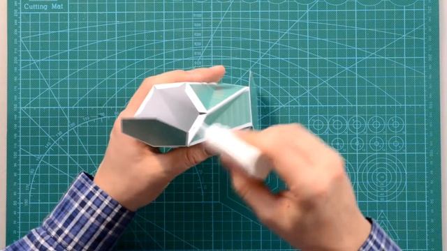 Twisted hexagonal prism DIY, Видеоинструкция: как сделать закрученную шестиугольную призму смотреть онлайн