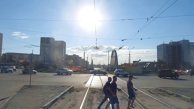 НОВОСИБИРСК 4К/ПРОГУЛКА НА ТРАМВАЕ N18/ Юго-Западный жилмассив - посёлок Чемской/Левый берег 09.202 смотреть онлайн