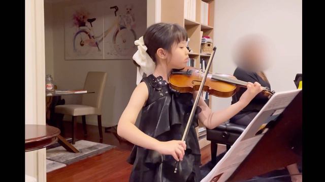 Sicilienne and Rigaudon | Violin 7th Grade | AMEB Rehearsal | 7 yrs смотреть онлайн