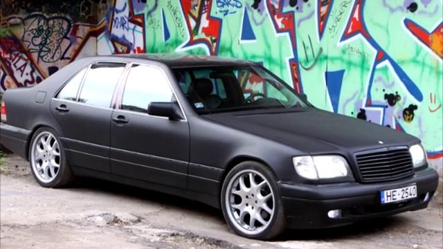 Mercedes Benz S Class W140 Acceleration (0-260km/h) S600 S500 S420 S320 Great Song