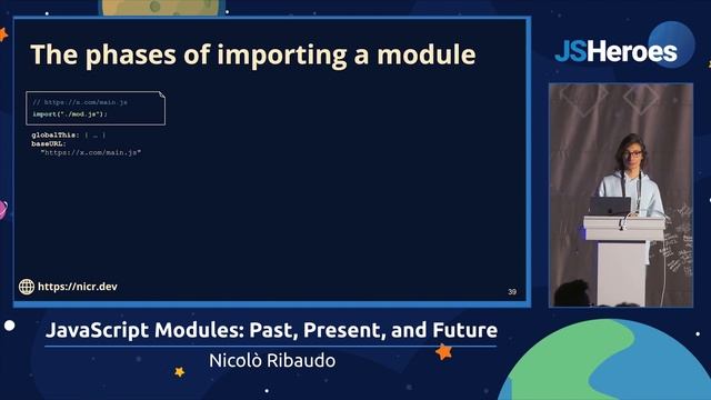 JavaScript Modules: Past, Present, and Future - Nicolò Ribaudo | JSHeroes 2023 смотреть онлайн