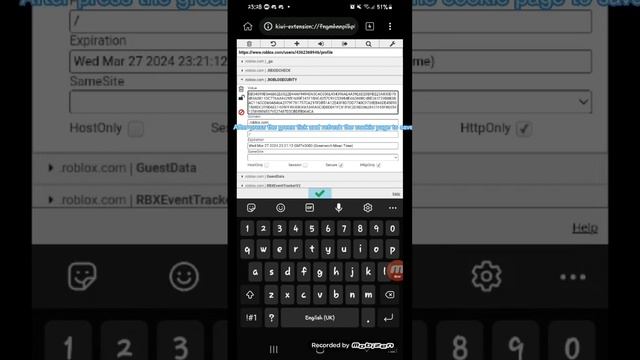 HOW TO COOKIE LOG ON MOBILE! смотреть онлайн
