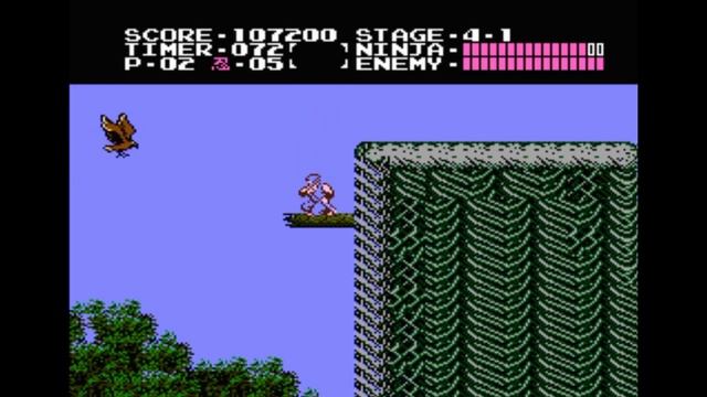 Dendy (Famicom,Nintendo,Nes) 8-bit Ninja Gaiden 1 Act 4