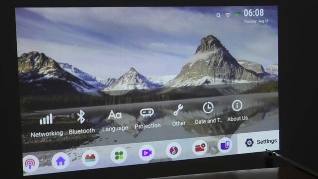 WiMiUS Q2 小型モバイル DLP プロジェクター