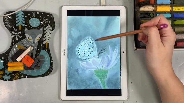 Секреты профессионального художника: Как улучшить фон пастельного рисунка? Разбор от Анастасии Серо смотреть онлайн