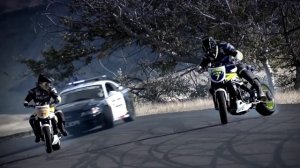 Погоня на мото клип