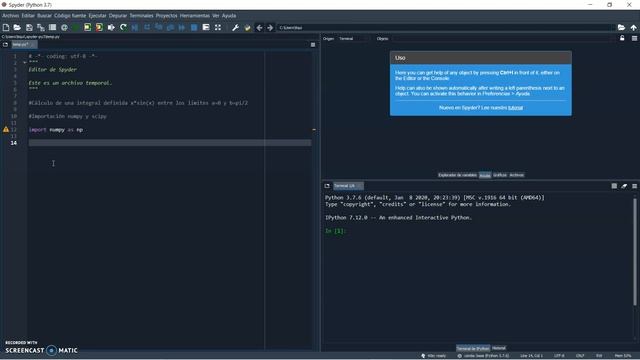 Integración método Romberg usando Python, Numpy y Scipy смотреть онлайн