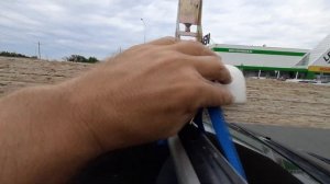 LADA GRANTA FL Крепим панели OSB к багажнику на крыше для перевозки