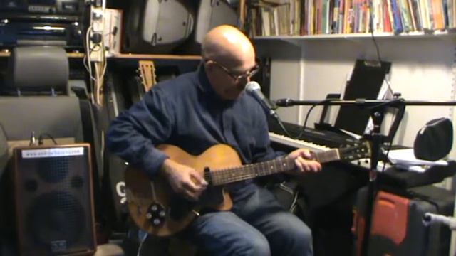 Andrew Bazeley plays "Barrelhouse Blues" on a 1958 Hofner Club 50. смотреть онлайн