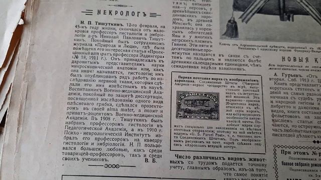 число различных видов животных ПРИРОДА И ЛЮДИ 1913 год смотреть онлайн