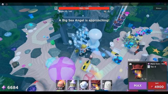 (Tower Heroes) (Requested) Radiant Reef Solo Hard Mode Challenge (NO HOTDOG AND MAITAKE) (Roblox) смотреть онлайн