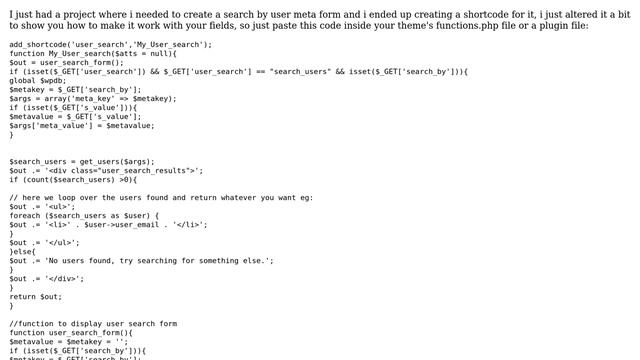 Wordpress: How to search for users based on added user metadata? (2 Solutions!!) смотреть онлайн