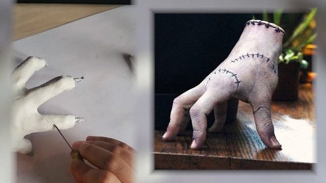 ? УНИКАЛЬНАЯ Фигурка Вещь Уэнздей Аддамс, Созданная ВРУЧНУЮ! Результат Потрясет Вас! ?Процесс смотреть онлайн