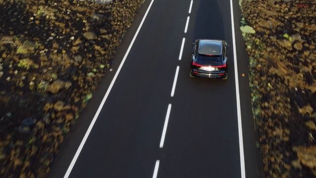 2023 Audi SQ8 e-tron in Mythos Black смотреть онлайн