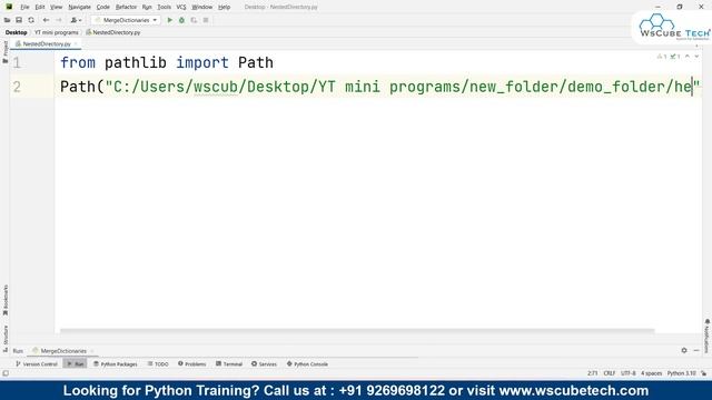 How to Safely Create a Nested Directory? | Python Program Tutorial смотреть онлайн