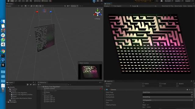 Unity - Binary Tree Maze смотреть онлайн
