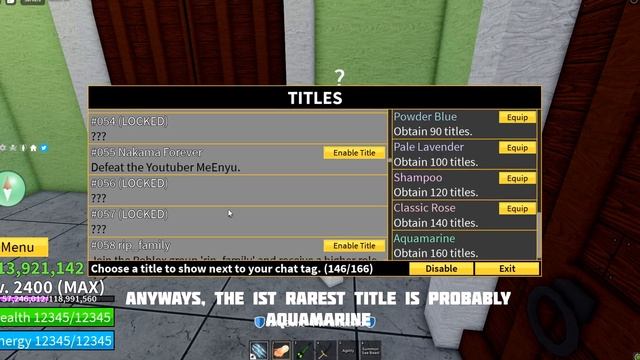 The Rarest Title in Blox Fruits смотреть онлайн