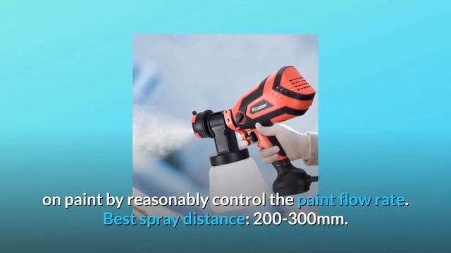 AOBEN Paint Sprayer, 750W Hvlp Spray Gun, Electric Paint Gun смотреть онлайн