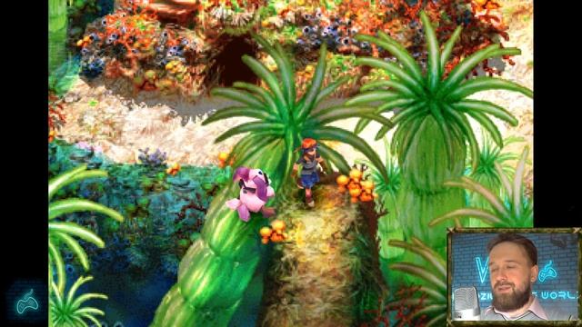 Chrono Cross - Прохождение. Часть 5: Скала Ящерицы. Собираем чешуйки Комодо. Мама Комодо смотреть онлайн