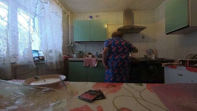 Сходили по делам, накупили продукты  Мукбанг винегретом