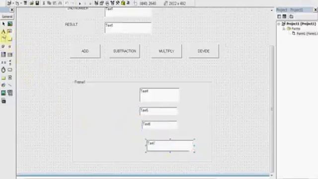 Visual Basic 6 0 Add Substract, multiply, and divide two numbers смотреть онлайн