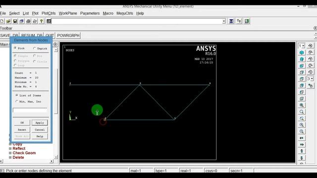 BALCONY TRUSS PROBLEM ANSYS | LINK 188 WITH ELEMENT AND NODES| REAL EXAMPLE OF LINK 188 смотреть онлайн
