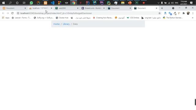 part21 define bade and breadcrump n the bootstrap смотреть онлайн