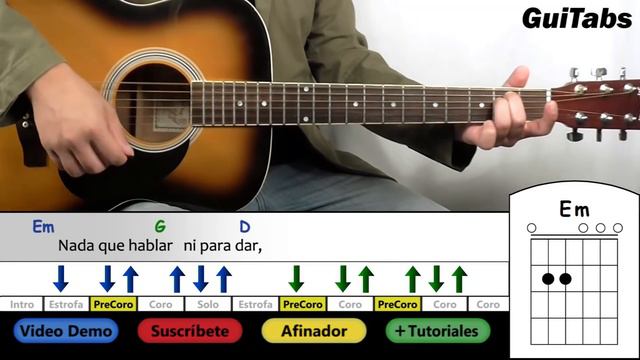 Cómo tocar MOJADA 🙎 - Vilma Palma e Vampiros / Tutorial GUITARRA 🎸 / GuiTabs #082 смотреть онлайн