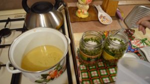 Консервирование зелёного горошка в домашних условиях