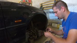 Замена передней ступицы БМВ Е46. How to replace front wheel bearing on BMW 3 E46