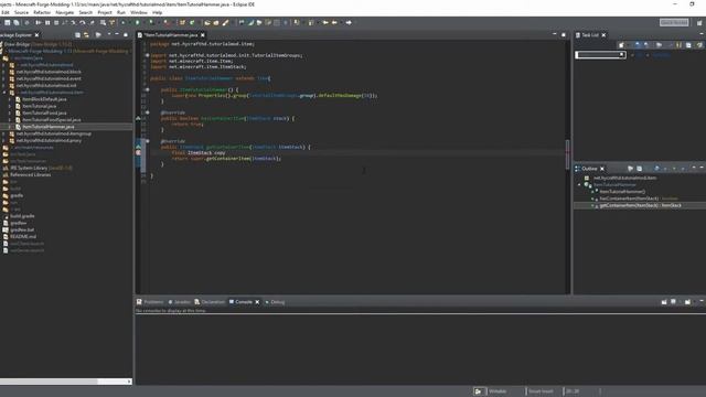 Container Item - Minecraft Modding 1.13 - Forge Modding #14 [English]