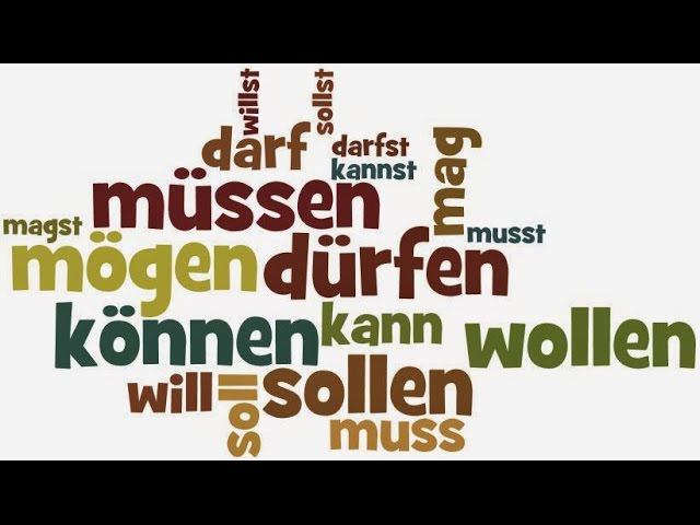 KÖNNEN или DÜRFEN, WOLLEN или MÖCHTEN, SOLLEN или MÜSSEN, модальные глаголы, значения. смотреть онлайн