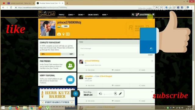 GTA Online, how to join rockstar social club; by Tech for you - Friends смотреть онлайн