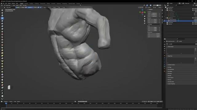 Sculpting In Blender With QuickTools
