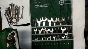 Обзор наборов ключей Дело Техники 511220, 511270.