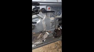 Замена левого переднего  стеклоподъёмника на приоре