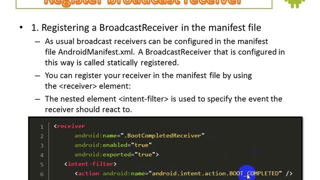 Android BroadCast Receiver Bangla Tutorial смотреть онлайн
