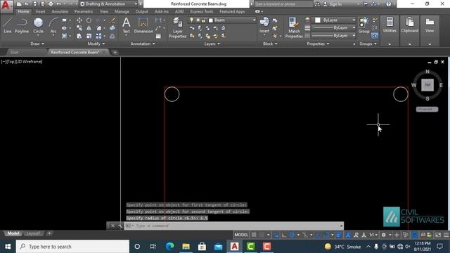 Beam detailing in AutoCAD | Design of 25 feet beam span смотреть онлайн