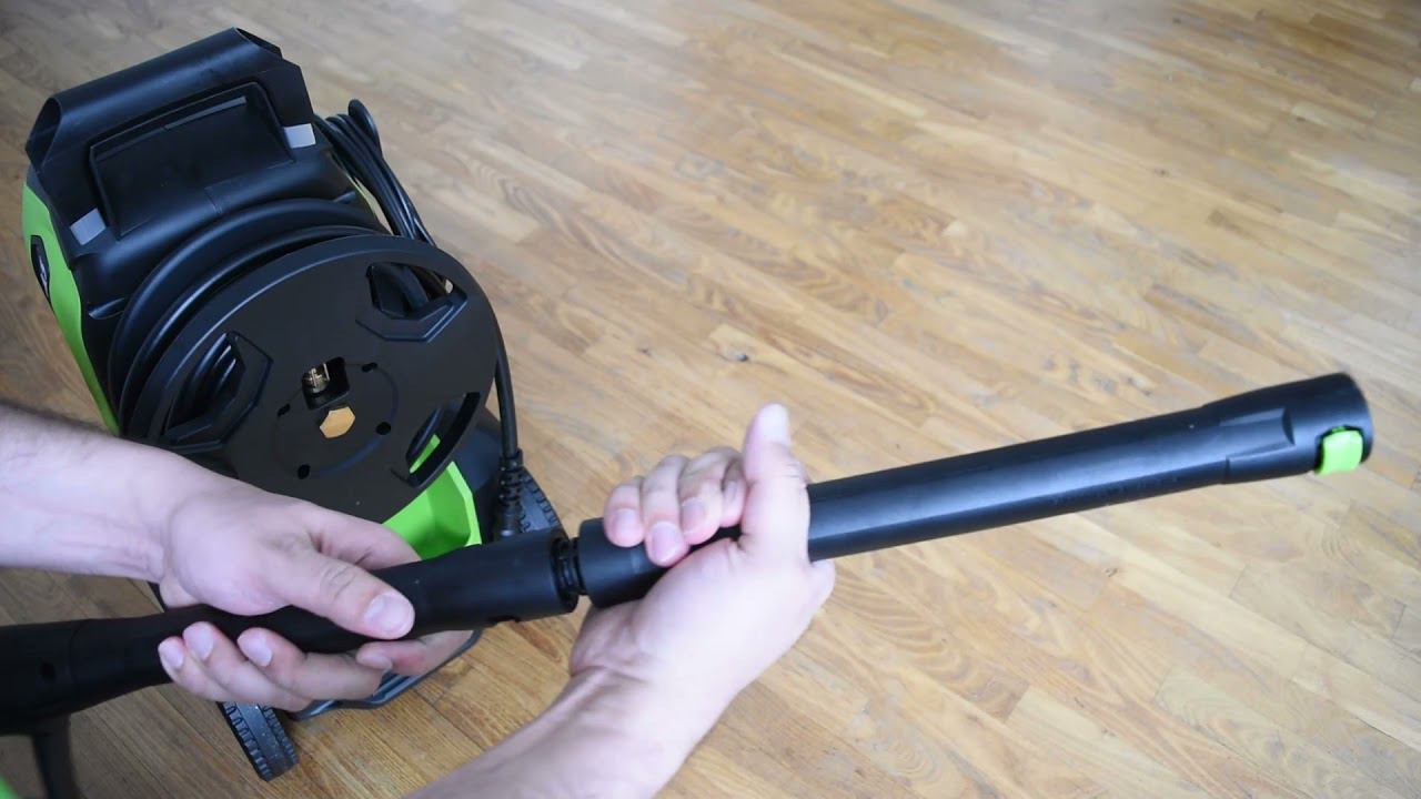 Обзор мини-мойки высокого давления Greenworks G50 смотреть онлайн