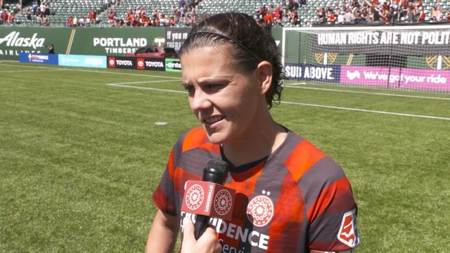Christine Sinclair | Thorns 3, Red Stars 0 | Postgame | Aug. 25, 2019 смотреть онлайн