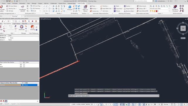 Undet for AutoCAD | Auto multi-line tool (automatically fits lines on 3D point cloud section) смотреть онлайн