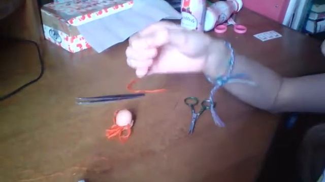 Как перепрошить куклу нитками! смотреть онлайн