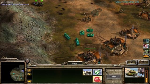 ROTR Prepare for Battle addon Challenge: GLA Invisible Front vs Prince Kassad #3 смотреть онлайн