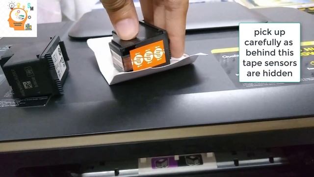 How to change & install Ink cartridge in hp 2515 printer | HP cartridge printers смотреть онлайн