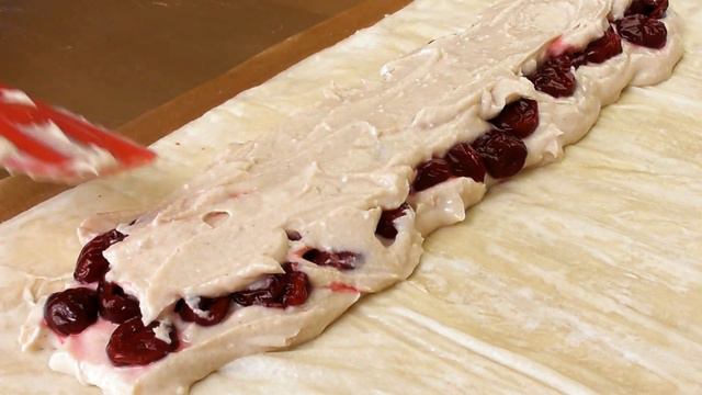 Neues Kirschdessert-Rezept mit 3 Zutaten! Hätte nicht erwartet, dass es so lecker ist! смотреть онлайн