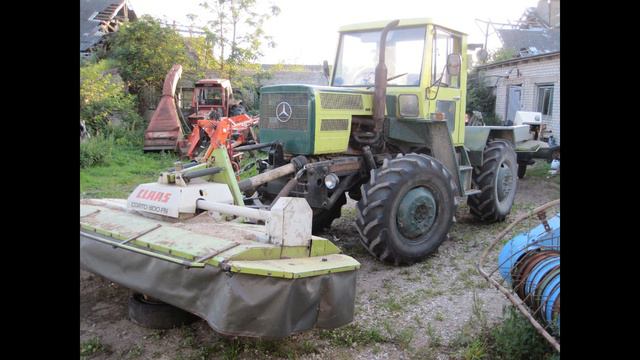 Mowing with MB-Trac 800 смотреть онлайн