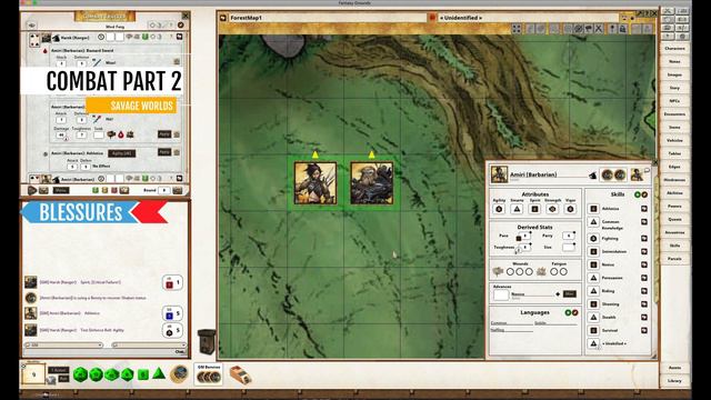 SAVAGE WORLDS COMBAT PART 2 (Dommages et Guérison) смотреть онлайн